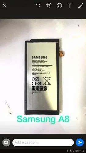 Samsung Galaxy A8 Battery, Battery Type: Lithium-Ion, Battery Capacity ...