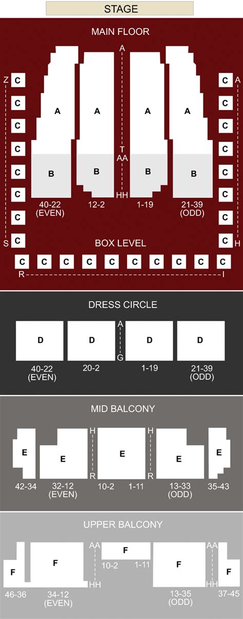 Detroit Symphony Orchestra Hall, Detroit, MI - Seating Chart & Stage - Detroit Theater