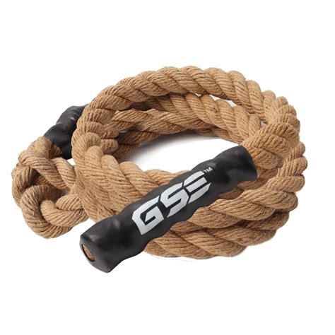 GSE™ 1.5" Gym Climbing Rope, Workout Rope for Indoor/Outdoor and Home Workouts. Great for ...