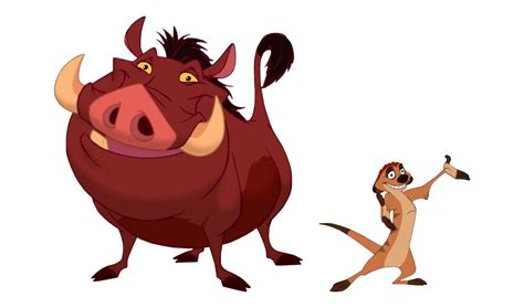 Timon And Pumbaa Renders by Kingevan210 on DeviantArt