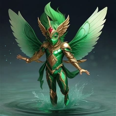 Premium AI Image | mythology of phoenix 3d wings fantasy guardian mythical bird