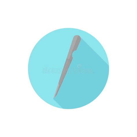 Nail File Simple Flat Design Vector Stock Vector - Illustration of pencil, isolated: 187282046