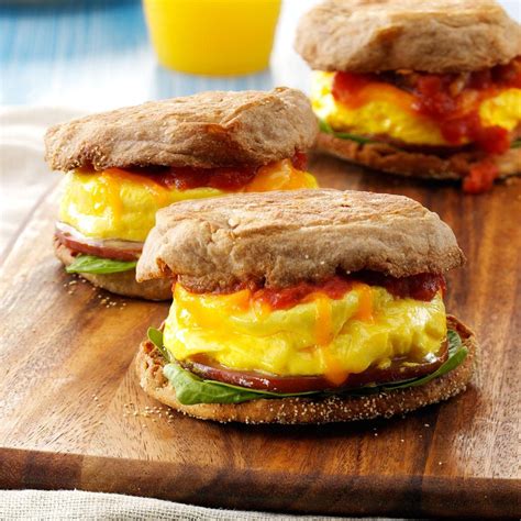 Microwave Egg Sandwich Recipe | Taste of Home