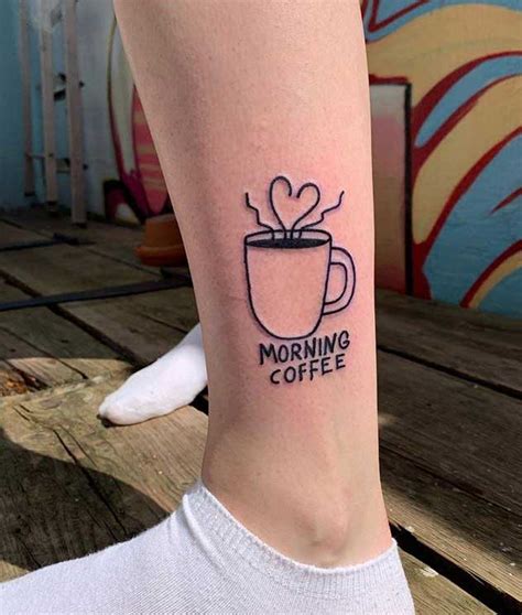 90 Creative Coffee Tattoos, Designs and Ideas for Die-hard Coffee ...