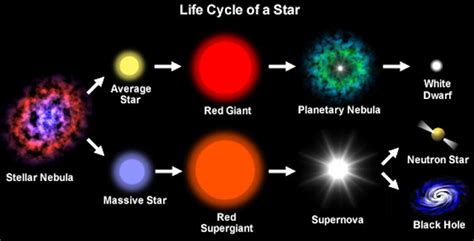 Life Cycle Of A White Dwarf Star