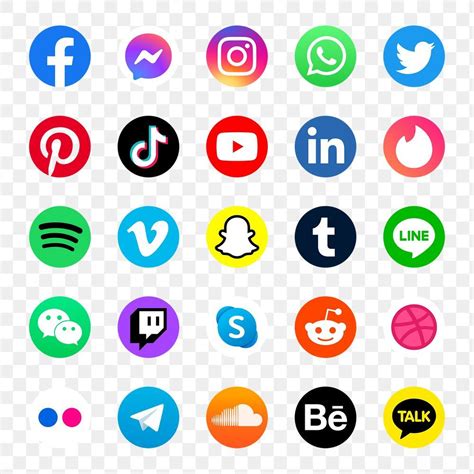 Download Premium Social Media Icons Set