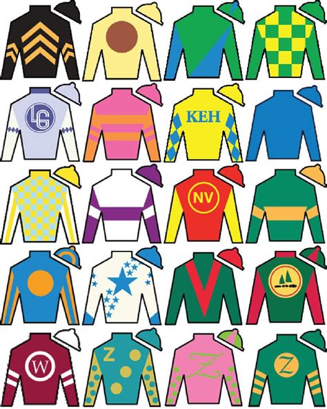 Free Printable Kentucky Derby Horses