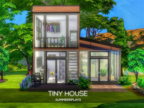 Sims 4 Tiny House Floor Plans - House Design Ideas