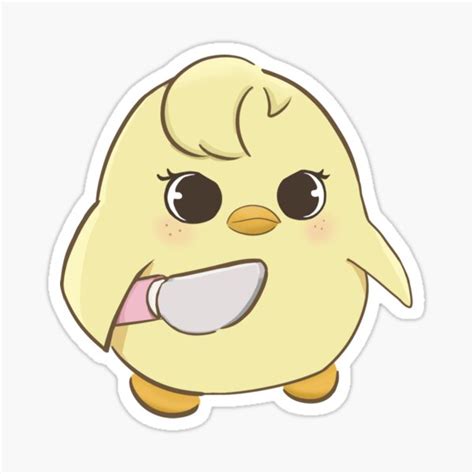 "skzoo bbokari with knife meme" Sticker for Sale by boba-wie | Redbubble