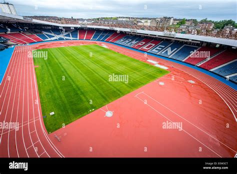 SCOTLAND'S national football stadium Hampden Park transformed into anathletics arena for the ...