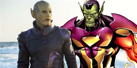 Captain Marvel: MCU Skrulls Have Changed From The Comics & Concept Art