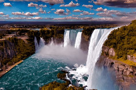 Niagara Falls in Full HD · Creative Fabrica