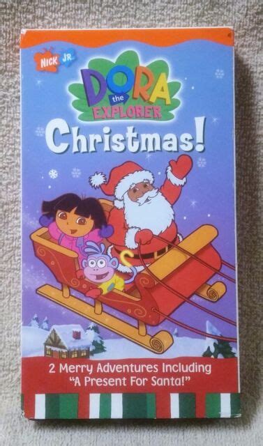 Dora The Explorer Christmas Nick Jr Cartoon Vhs Movie Collection | Images and Photos finder