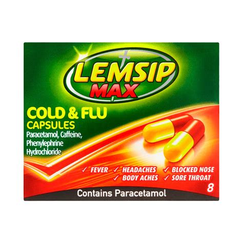 Lemsip Max Cold&flu Capsules – Yorkshire Trading Company