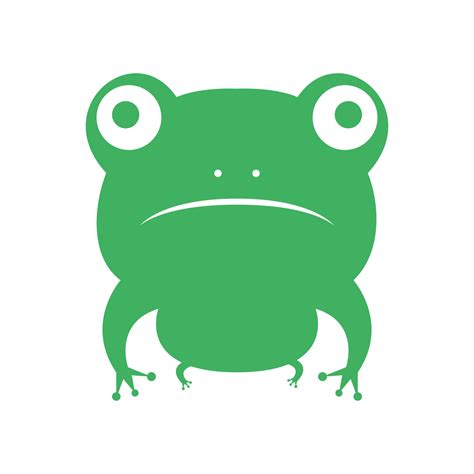 cute frog jump cartoon logo design modern 5351692 Vector Art at Vecteezy