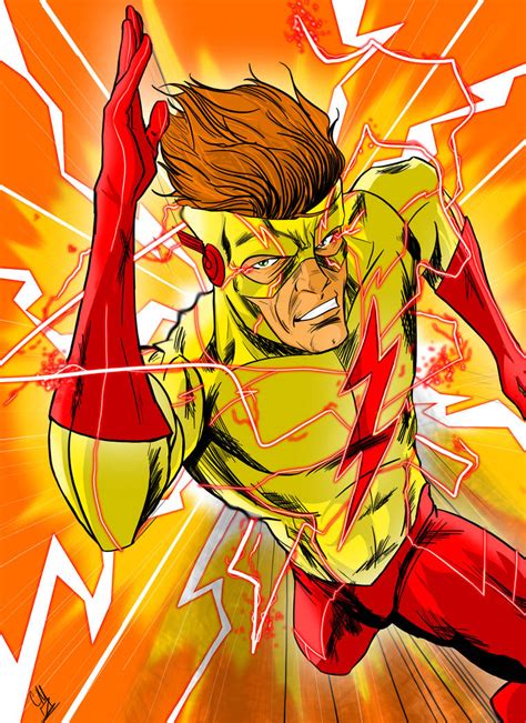 Kid Flash/Wally West by curtismartworks on DeviantArt