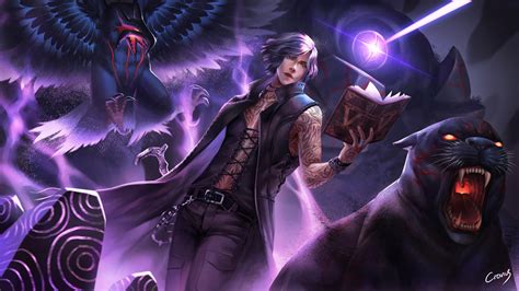 ArtStation - DMC5 Fanart - The Mysterious V