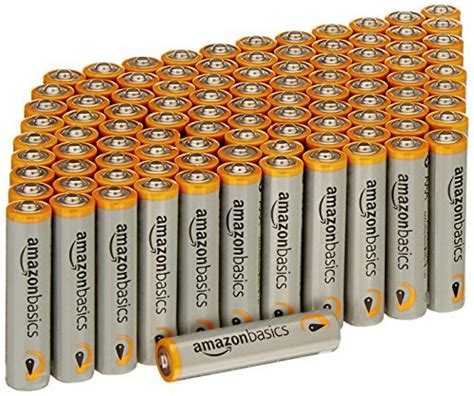 AmazonBasics AAA Performance Alkaline Batteries (100-Pack) — Deals from ...