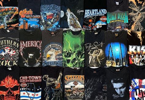 Vintage T-shirts Harley Davidson T-shirts Rock Band T-shirts Grunge T-shirts T-shirts All Sizes ...