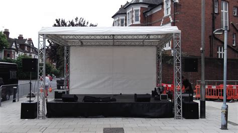 Stage hire, outdoor stage hire, stage for hire