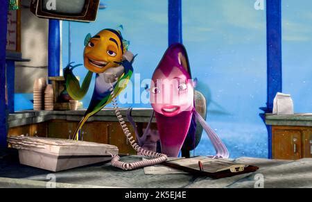 OSCAR, ANGIE, SHARK TALE, 2004 Stock Photo - Alamy