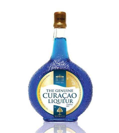 Curacao Liqueur Blue 750ml - Curacao Liqueur by Senior&Co