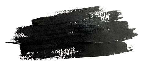 Black Brush Stroke cut out 8477237 PNG