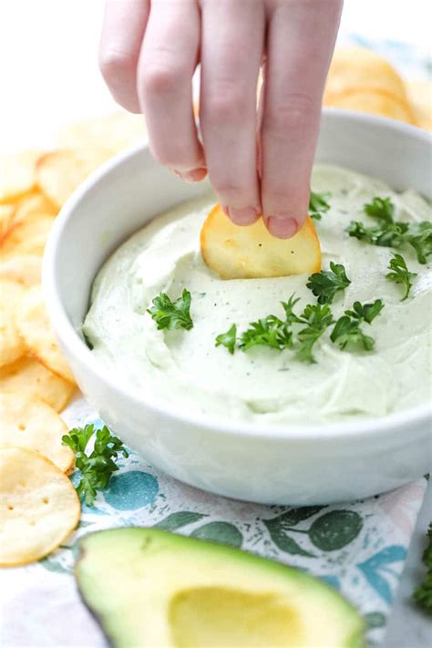 3-Ingredient Avocado Dip - All Things Mamma