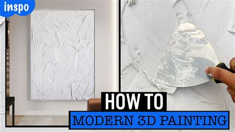 HOW TO DO PLASTER 3D ABSTRACT ART // DIY WALL ART // RH INSPIRED ...