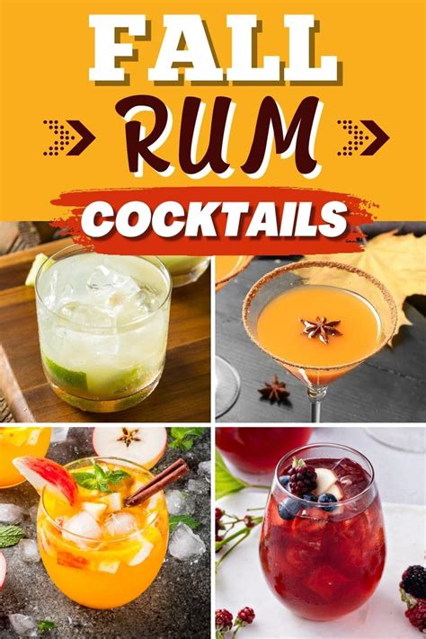 15 Best Fall Rum Cocktails (+ Easy Recipes) - Insanely Good