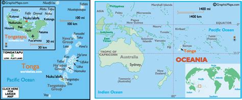 Tonga Map