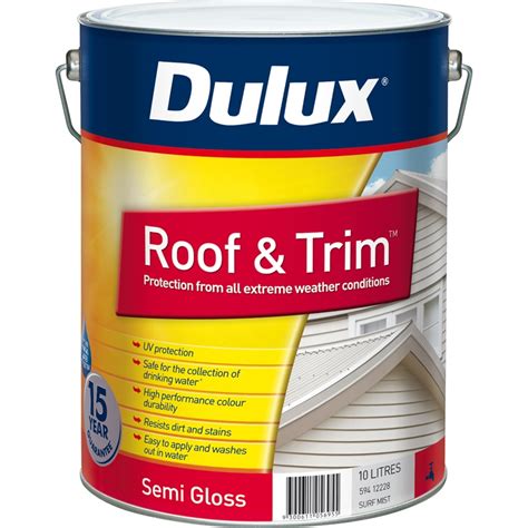 Dulux Roof & Trim 10L Surfmist Exterior Paint | Bunnings Warehouse