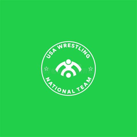 Wrestling Logo Design. Wrestling Logotype. Template for Section, Club ...