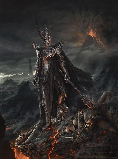 ArtStation - Sauron, Jerry Vanderstelt | Lotr art, Lord of the rings tattoo, Lord of the rings