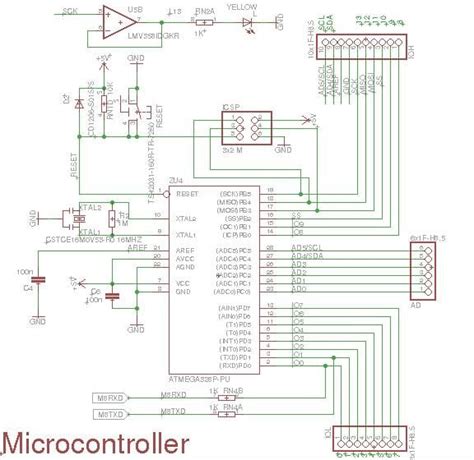 Arduino Uno Circuit Diagram - Wiring Digital and Schematic