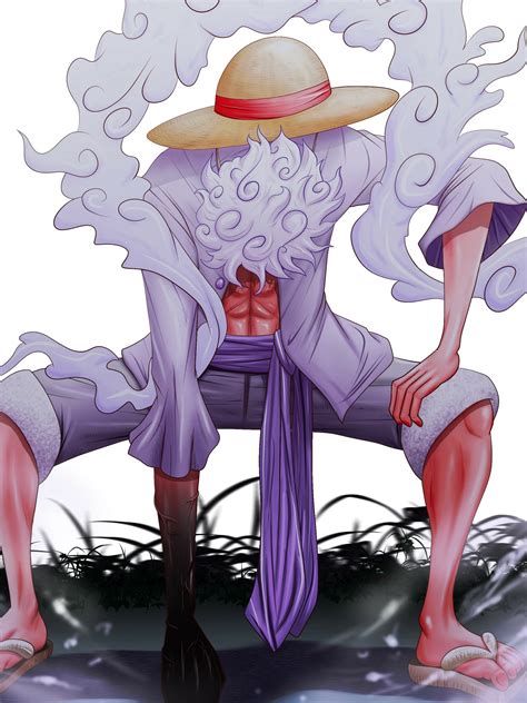 2048x2732 Resolution Gear 5 Monkey D. Luffy Art One Piece 2048x2732 Resolution Wallpaper ...