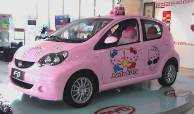 Karibu PROSPER !: Hello Kitty Car Interior Design