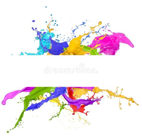 Colorful paint splash stock photo. Image of nature, consistent - 30940254