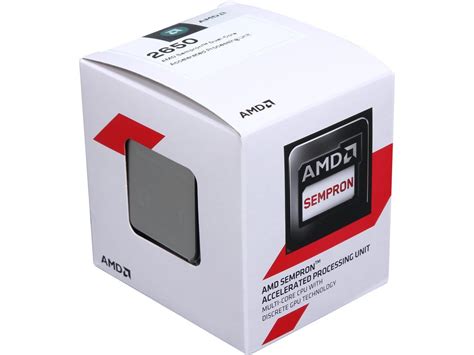 AMD Sempron 2650 - Sempron Kabini Dual-Core 1.4 GHz Socket AM1 25W AMD Radeon HD 8240 Desktop ...