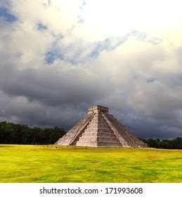 Kukulkan Pyramid Chichen Itza Site Mexico Stock Photo 171993608 | Shutterstock