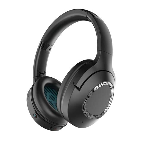 Active Noise Cancelling Headphones, iDeaPlay Wireless Over Ear Headphones with Microphone Stereo ...