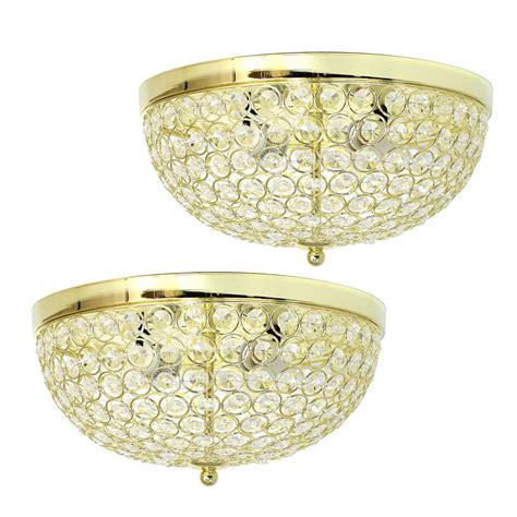 Crystal Flush Mount Ceiling Lights - Clarus 3 Light Chrome Crystal Flush Mount Chandelier ...