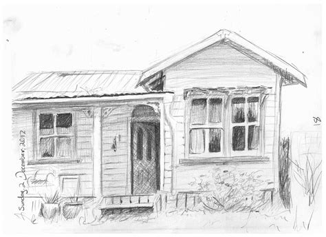 13 Beautiful Old house drawing sketch for Online | Creative Sketch Art Design