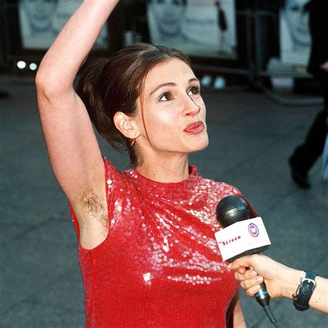 Celebrities With Armpit Hair