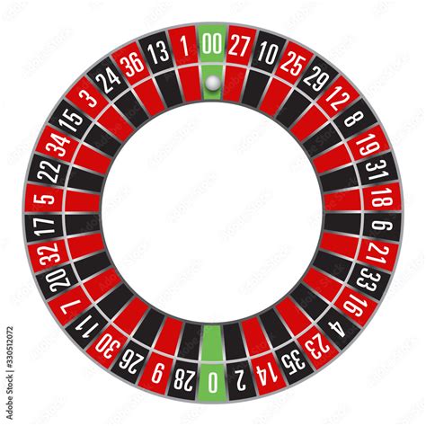 casino roulette wheel isolated in color Stock Vector | Adobe Stock