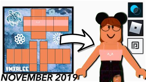 HOW TO MAKE A ROBLOX SHIRT ON MOBILE NOVEMBER 2019! - YouTube