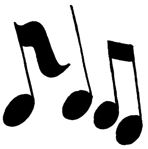 Black Musical Notes - ClipArt Best