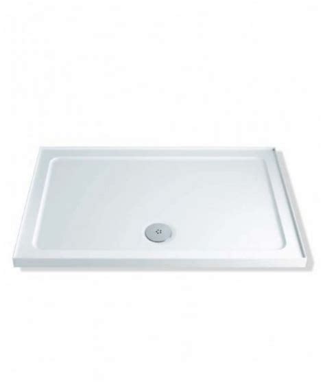 The MX Durastone 1200 x 800 Rectangular Shower Tray With Upstands Low Profile | XGA