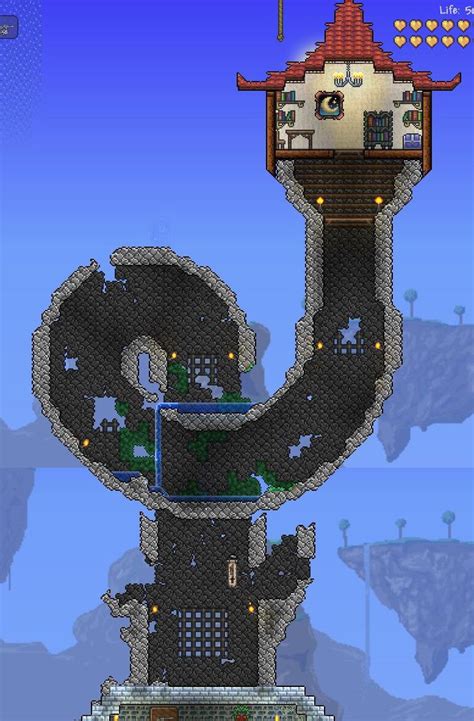 33 best Terraria Inspiration images on Pinterest | Videogames, Minecraft houses and Terraria ...