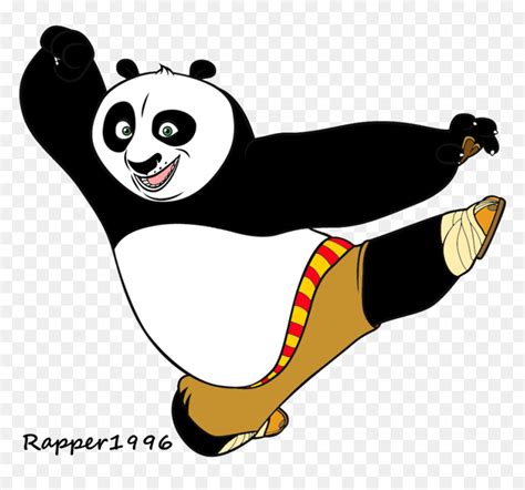 Kung Fu Panda Clipart Svg - Kung Fu Panda Vector, HD Png Download - vhv